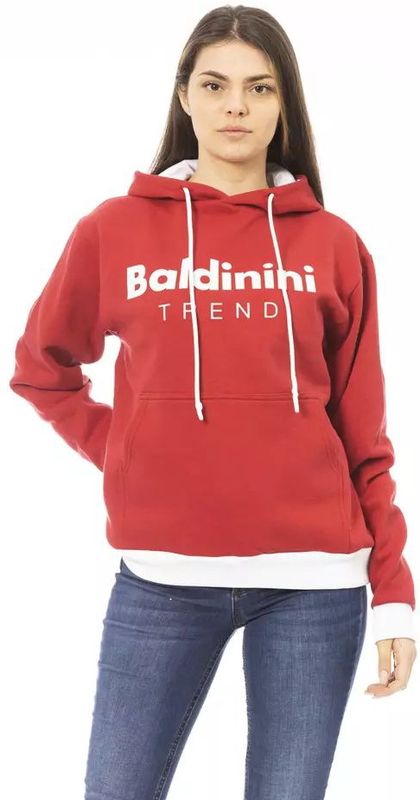 Baldinini - Trend - Hoodie - Rood - Fleece