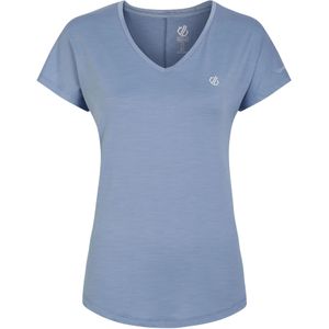 Dare 2B Dames/Dames Vigilant Actief T-Shirt (Regenachtig Blauw)