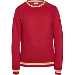 Pullover - Ronde Hals - Geribbelde Afwerking - Textuur - Casual