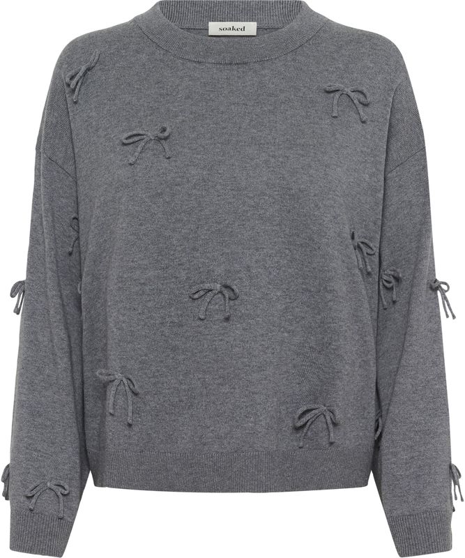 Pullover - Grey - SLSanja - Loose Fit