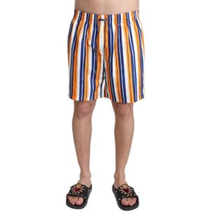Dolce & Gabbana - Multicolor Gestreepte Strandkleding - Zwemshorts