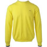 Katoenen Trui met Ronde Hals