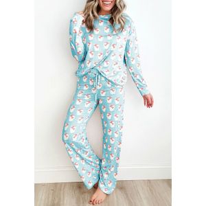 Santa Pyjama Set Zachte Lounge Set