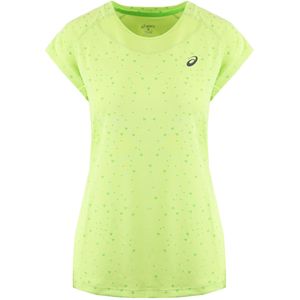 Asics - Korte Mouw - Lichtgroen - T-shirt - Dames