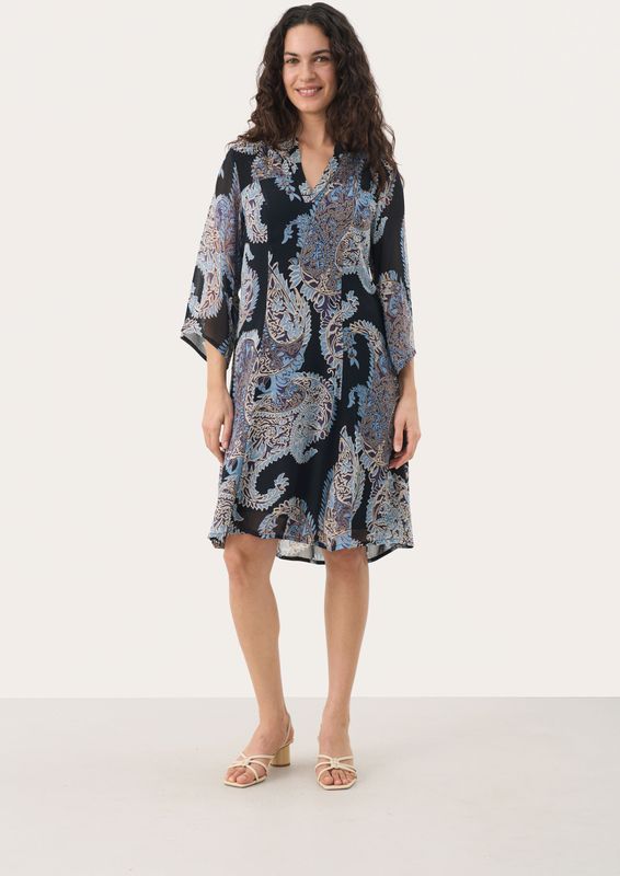 Jurk Regular fit navy