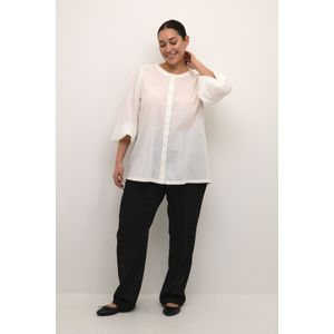 KAFFE - KC Rory - Blouse - Wit - Klassieke Blouse