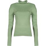 Silvian Heach - Turtleneck Trui - Groen - 70% Viscose - 30% Nylon
