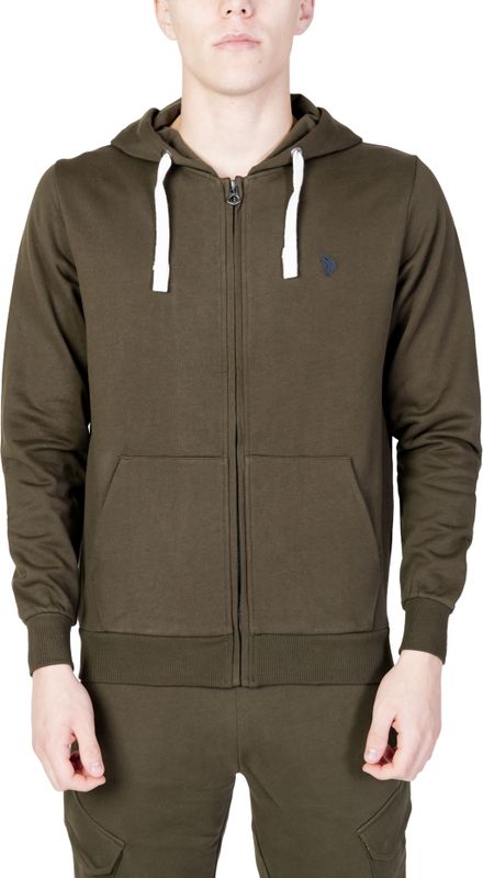 U.S. Polo Assn. - ZipUp Hoodie - Groen - Sweatshirt