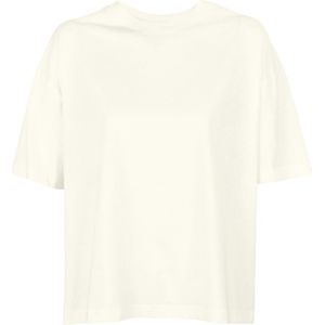 SOLS Dames/Dames Boxy Organic Oversized T-shirt (Gebroken wit)