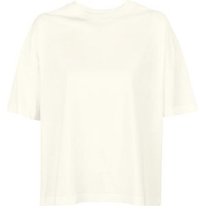 SOLS Dames/Dames Boxy Organic Oversized T-shirt (Gebroken wit)