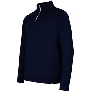 Under Armour Heren Quarter Zip Fleece Top (Middernacht marine)