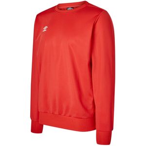 Umbro Kinder/Kinder Polyester Sweatshirt (Vermiljoen)