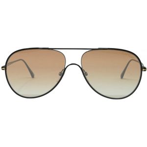 Tom Ford Anthony FT0695 01F Black Sunglasses