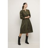 Jurk Feminine Burnt Olive