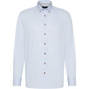 Bugatti Herren Casual overhemd met subtiele strepen