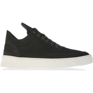 Women's Filling Pieces Low Top Ripple Basic Trainers In Black - Maat 39