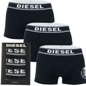 Diesel UMBX-KORY Boxershort Voor Heren, Set Van 3, Zwart - Maat M