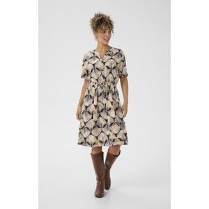 Jurk CRTiah Feminine black brown