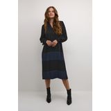 CULTURE Jurk 'Betty'  navy / zwart
