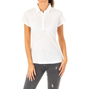 La Martina - Polo Shirt - Wit - Dames - Katoen