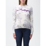 Mountain Print - Cashmere Sweater - Lilac - Pullover