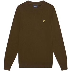 Lyle & Scott - Gebreide Trui - Effen - Ronde Hals - Normale Pasvorm