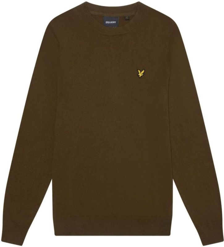 Lyle & Scott - Gebreide Trui - Effen - Ronde Hals - Normale Pasvorm