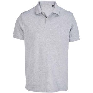 SOLS Pacific Marl piqué poloshirt voor volwassenen, uniseks (Grijze Mergel)