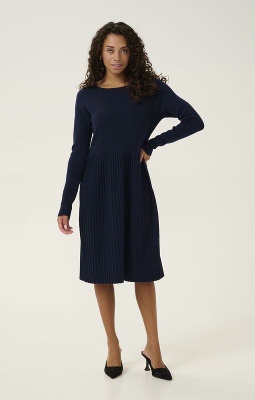 CULTURE - Luci - Damesjurk - V-hals - Korte Mouwen