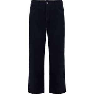 Emporio Armani - J33 - Dames Broek - Donkerblauw - Wijde Pijp
