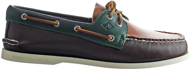 Sperry Top-Sider O 2-Eye Bootschoen - Bruin Multi - Volnerf Leer - Handgenaaid