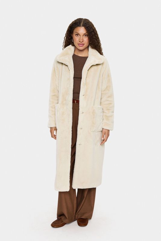 Saint Tropez - Loessz Coat - Jassen - Beige - Polyester