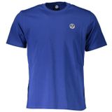 North Sails - Crew Neck Short Sleeve Tee - Blauw - T-shirt
