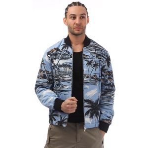 Boss - Clovis Jacket - Blauw - Heren Tussenjas