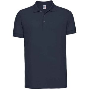 Russell Heren PiquÃ© Stretch Poloshirt (Franse marine)