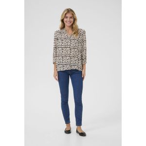 KAFFE - Edita - Damesblouse - 3/4 Mouwen