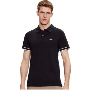 Polo Guess Man Klassiek Geborduurd Logo - Maat XS