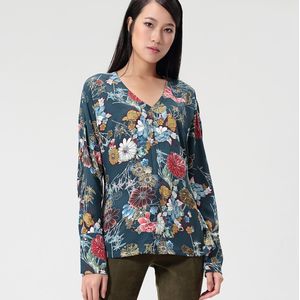 Bloemenprint blouse
