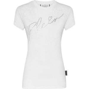 Philipp Plein - SS Signature - T-shirt - Wit - Katoen