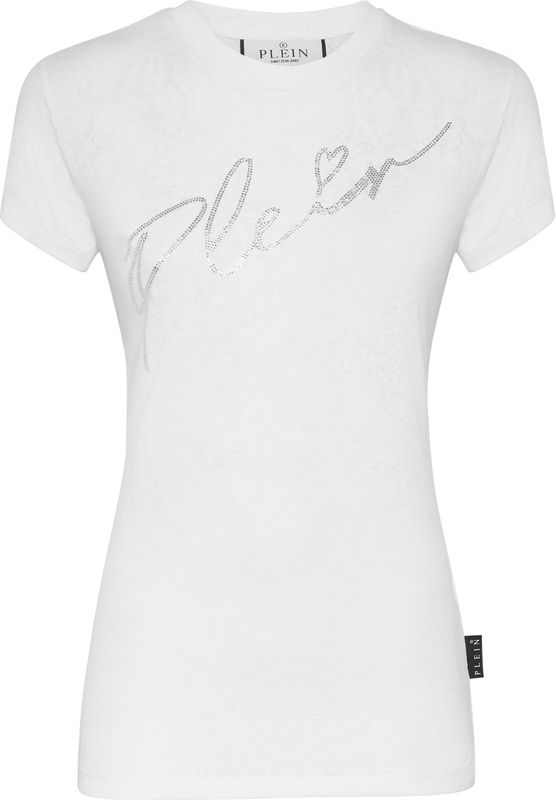 Philipp Plein - SS Signature - T-shirt - Wit - Katoen