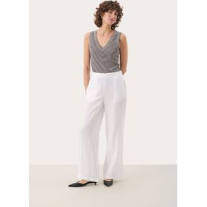 Casual broek Classic fit Bright White