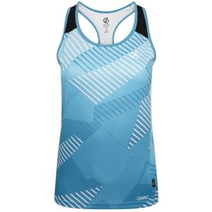 Dare 2B Dames/dames AEP Prompt Empowered Print Lichtgewicht Vest Sport (Capri Blauw) - Maat 40