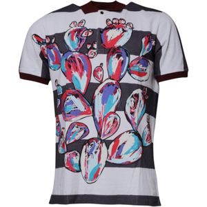 Dolce & Gabbana - Cactus Print - Poloshirt - Multicolor