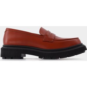 Type 159 rood leren loafers