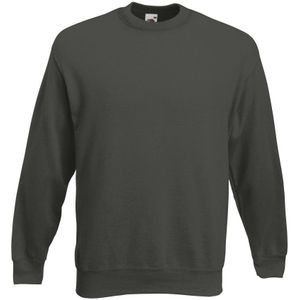 Fruit Of The Loom Unisex Premium 70/30 set-in sweater (Charcoal)