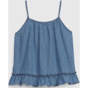 Mouwloze denim blouse 664737 meisjes