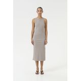 Gestuz - Drew - Jurk - Grijs - Maxi - Mouwloos