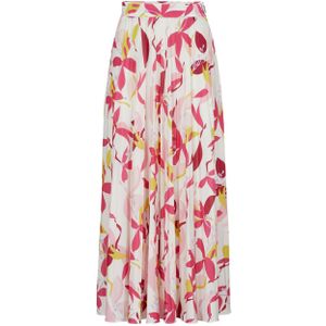 Boss - Erikes - Damesrok - Multi kleur - Geplooid - Midi lengte