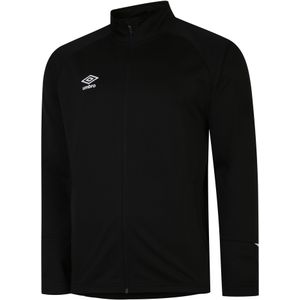 Umbro Gebreid trainingsjack voor heren (Zwart/Wit)