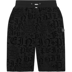 Philipp Plein - Jogging Shorts Gothic - Zwart - Dames
